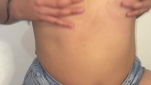 Chica caliente monta mi polla