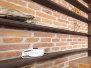 Solo blonde with big tits Lena Love masturbates on the floor in VR. 10/16