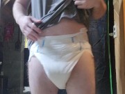 Squishy full wet diaper 3/16