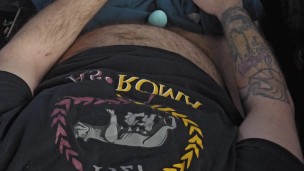 Trans Man Makes His FTM Cock Cum Hard in Public (Deep Voice Male Moaning ASMR) Smoking Fetish