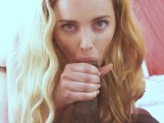 Blonde Sucks And Rides BBC At The Beach