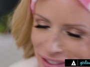 Busty MILFs For Hot Teen During Spa Day 7/16