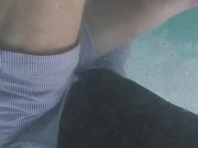 I prepared myself for half day but in the beach got 90 y old hairy monster cock as always 14/16