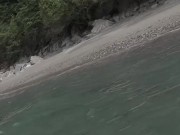 I prepared myself for half day but in the beach got 90 y old hairy monster cock as always 16/16