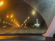 My secretary asked me to take her home and for that she allowed me to cum on her tits 1/16