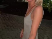 Evening Meet Up With Cute Blondie 8/16