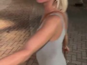 Evening Meet Up With Cute Blondie 9/16