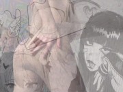 fingering wet pussy through nylon tights and cumming 15/16