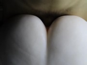 Big fat hot cock cums deep doggy style in stepmom's huge soft ass! 6/16