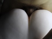 Big fat hot cock cums deep doggy style in stepmom's huge soft ass! 8/16