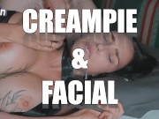 Step mom Mistakenly Came in Step son's Bed and He Unexpectedly Fucks till Covers Face in Cum 1/16