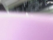 Horny American Sluts Seduce Restaurant Owner into Hot Sex - SCAM ANGELS 9/16