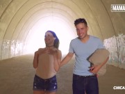 Risky Public Fuck with Small Tits Teen Babe - MAMACITAZ 1/16