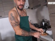 First Time Anal For Big Tits Brunette MILF on Casting Alla Italiana - AMATEUR EURO 1/16