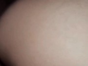 The wife beautifully impales herself on a thick cock 3/16