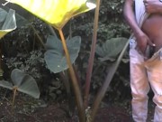 ALMOST CAUGHT BY PEOPLE WANKING OUTSIDE