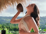 TUSHY Hot babe gets her ass stuffed with cock 3/16