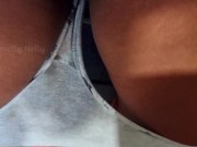 The SMELL of My DIRTY PUSSY and BUTTHOLE was Too Much for Him to Handle.......🤭👙👅 4/16