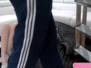 Blonde Bombshell Holly Gibbons Shows Off Her Enormous Tits! 7/16