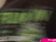 Brunette Regan Reese Gets Wrecked  & Sprayed By Big Dick Stud Frank Gunn! 2/16