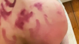 Lord Maria Fills Her Sub's Slutty Holes