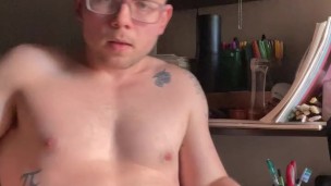 Hung Twink Jerking Off Cumshot Short