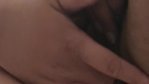 Fingering my pussy in the bathroom