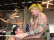 Big-Titted Ebony Amateur Screwed After The Gym - Lustery 7/16