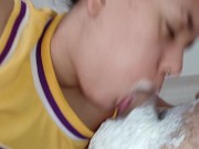 most nervous blowjob with creampie that you will see today on porn hub, best suck🍆🥛🥛🥛💦😵🍑🤤🤤