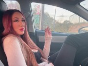 Italian Milf Artemisia Love hot Solo Smoke Session in the car OF @ ArtemisiaLove101 10/16