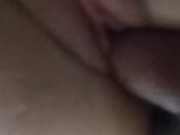 I give my boyfriend's cock a blowjob and he fills me with milk 8/16