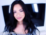 Scarlett Alexis Gives Blowjob and Gets Fucked 8/16