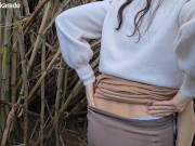 Amateur Stranger Fucks My ASS In The Woods And Cums On My FACE, Sex In Public 2/16