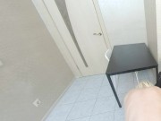 Skinny blonde girl Mia Cheers moans as she gets fucked hard in the kitchen in VR. 11/16