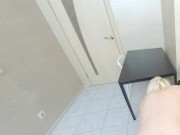 Skinny blonde girl Mia Cheers moans as she gets fucked hard in the kitchen in VR. 14/16