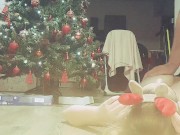 Ruined orgasm at the and of beautiful christmas fuck 9/16