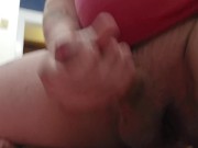 Solo masturbating, almost caught jerking off 12/16