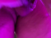Bull fucks hotwife slapping her pussy with big balls full of sperm. Full on OF|Wonderlandpassion