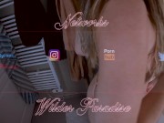 ÉTUDIANTE FRANÇAISE PREND GROSSE BITE NOIRE SANS PRÉSERVATIF POUR NOËL 🎅🏾👩🏼‍🎓🎄 1/16