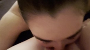 POV close up pussy eating