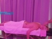 Happy ending  massage for her - fucked her so hard, that she squirt all over the room 2/16