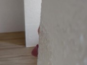 we play hide and seek this morning and I get cum on my face 1/16