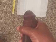 How Far Can I Shoot My Cum!? 1/16