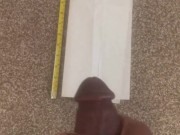 How Far Can I Shoot My Cum!? 12/16