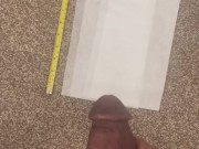 How Far Can I Shoot My Cum!? 2/16