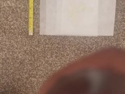 How Far Can I Shoot My Cum!? 3/16