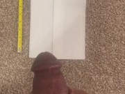 How Far Can I Shoot My Cum!? 7/16