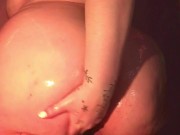 Playing with my oiled up ass 3/16