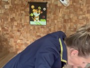 I'm training for my new job I'll have to suck the pilots on long hauls to relax them 4/16