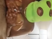 BIG TITTY FREAK WANTS TO PLAY AROUND FUCKING  UP MY TITTY FUCKING SCENE!!!🤦!!! 2/16